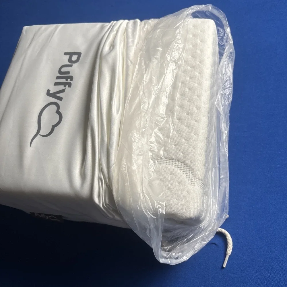Puffy Mattress Protector Full Size F-PORT-3 White New